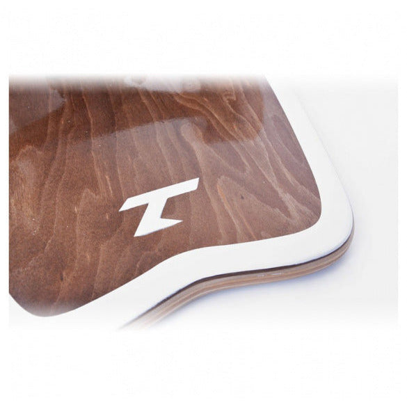 longboard Surfy 82,5 x 23,5 cm blanc marron