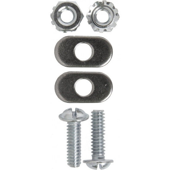 toeclips universeel zwart 2 stuks