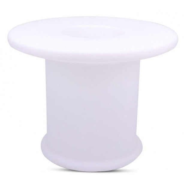 VT-7812 verlichte tuintafel 72 x 58 cm wit