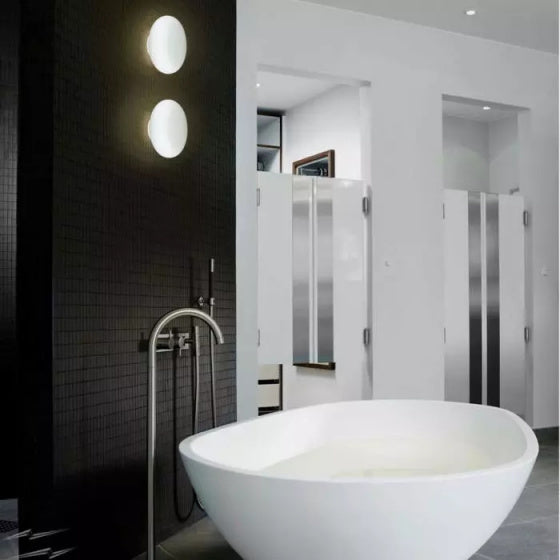 wandlamp VT-7503 led 40W 3000K 3100lm IP20 staal wit