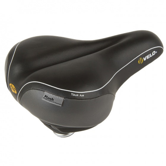 Tour Air Fietszadel Arc-Tech Elastomeer Zwart