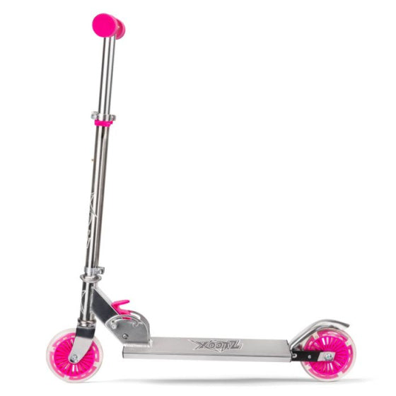 Opvouwbare stuntstep voetrem meisjes roze