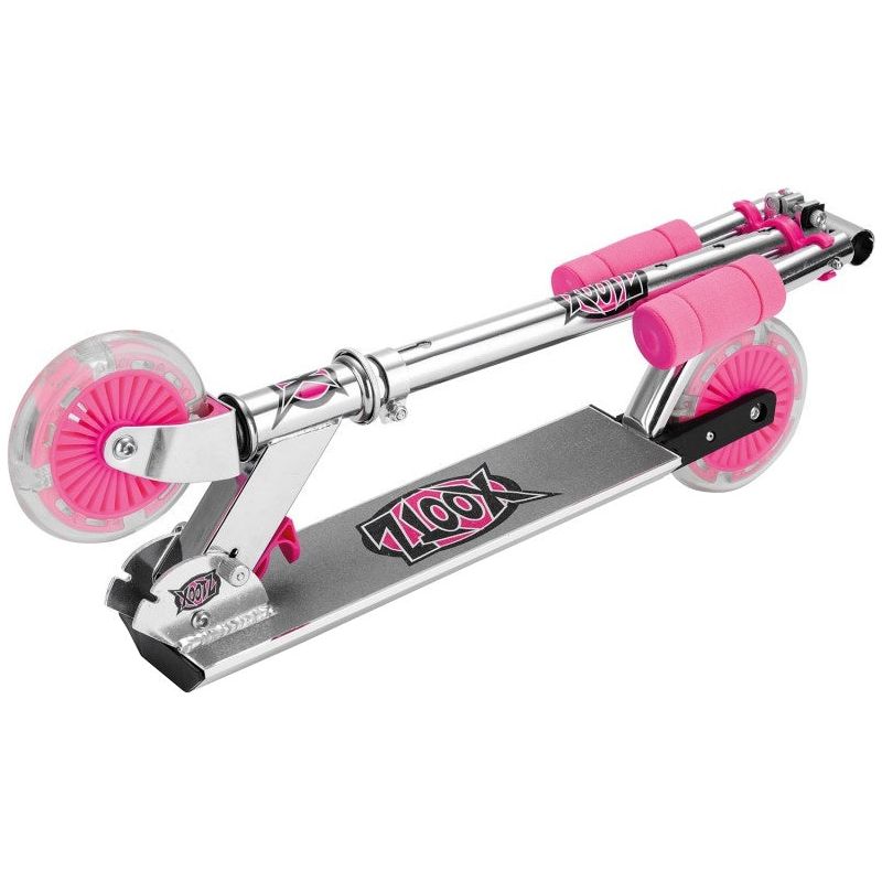 Opvouwbare stuntstep voetrem meisjes roze