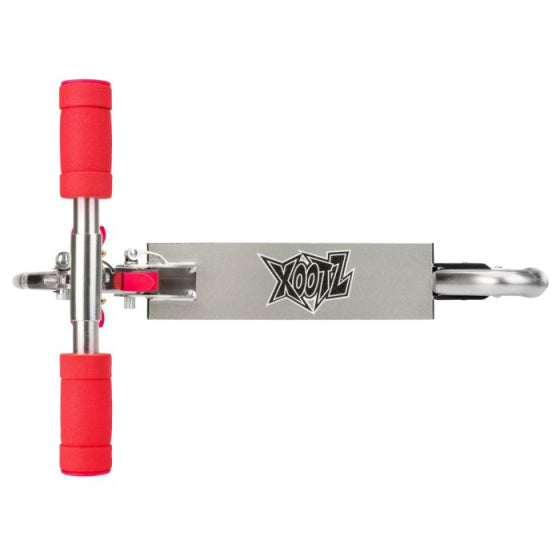 Vouwstep leidde Wielen Voetrem Junior Zilver