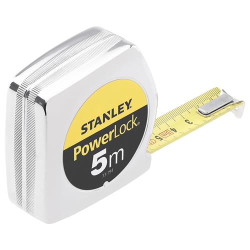 Stanley handgereedschap stanley rolmaat 5mtr 19mm powerlock classic