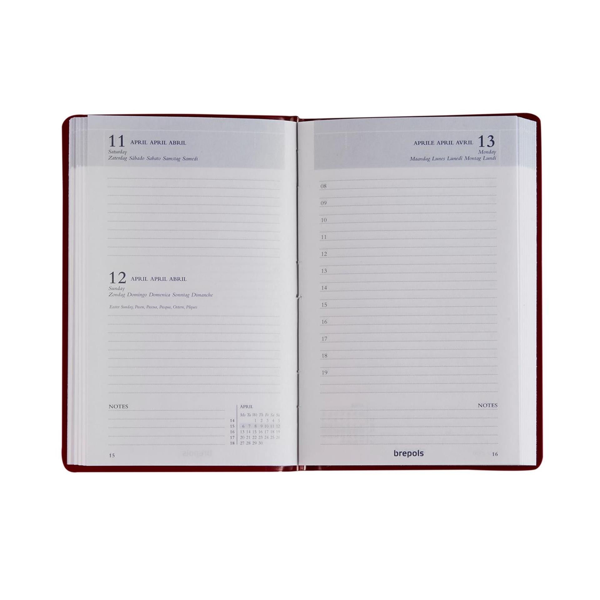 Brepols agenda trade seta 2027 8x12cm