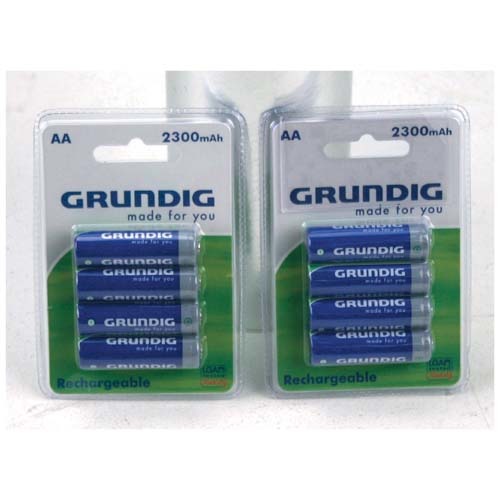 Grundig batterijen aa oplaadbaar 4 stuks 2300mAh