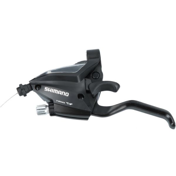 Shimano versteller (links) met remhendel 3 speed st-ef500 - 2 vingers - zwart
