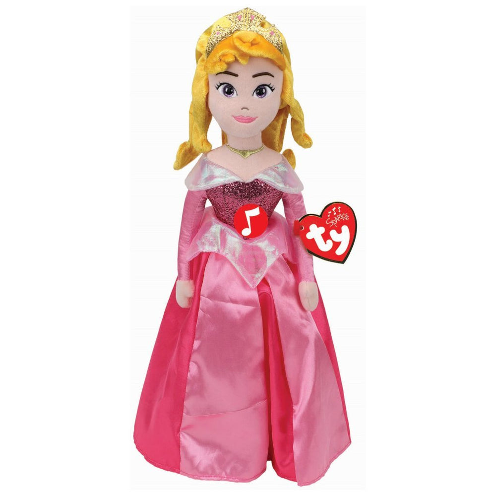 Ty beanie prinses aurora, , 15cm 15cm
