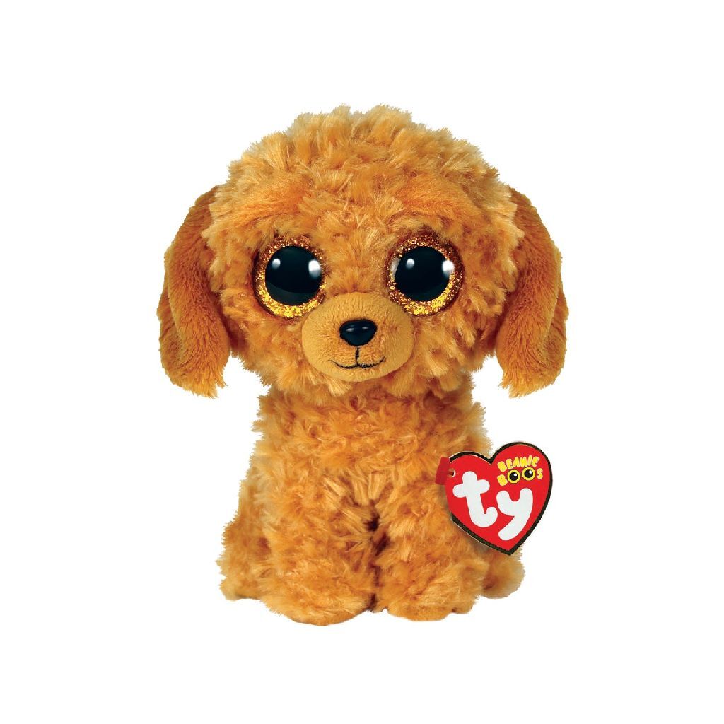 Ty Beanie Boo's Golden Doodle Hond, 15 cm