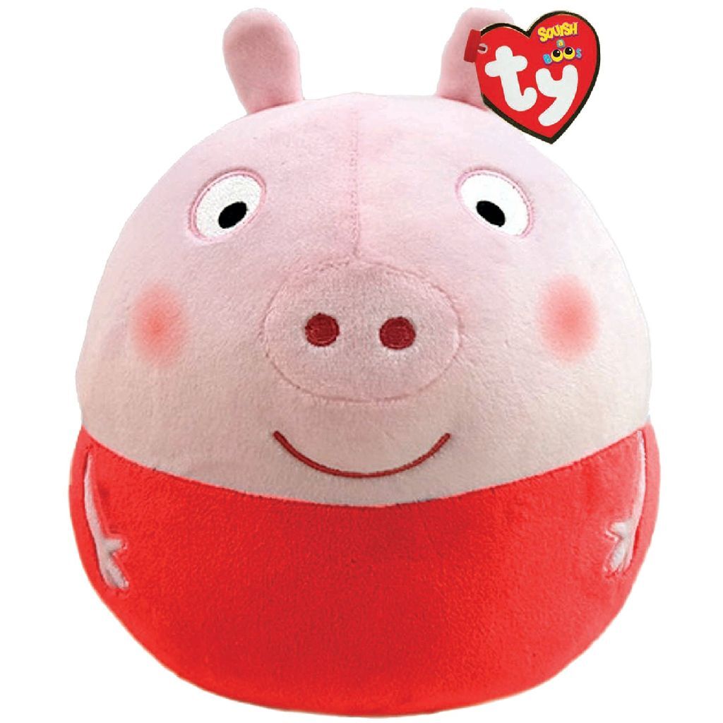 Ty squish a bookussen knuffel peppa varken peppa 31 cm