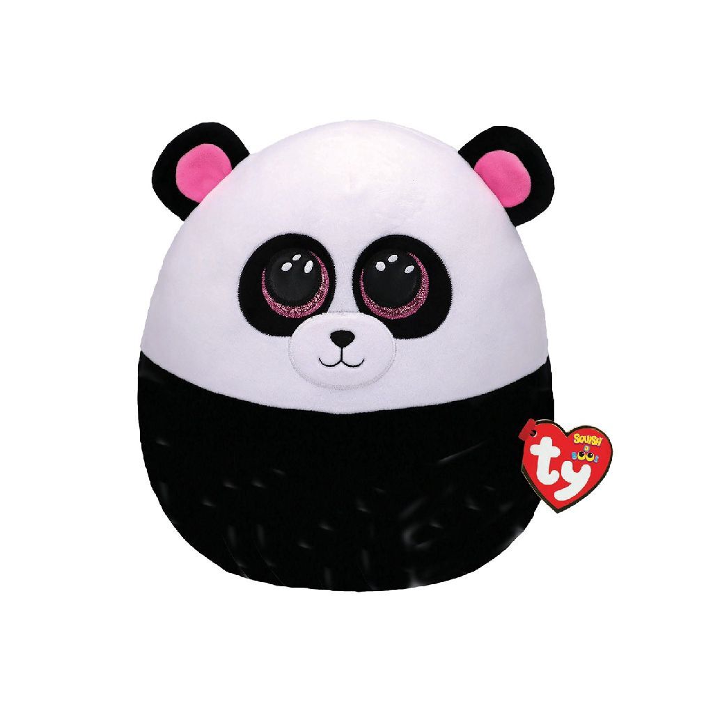 Ty squish a boo panda knuffelkussen bamboe 23 cm