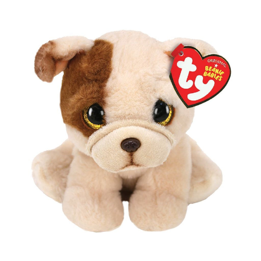 Ty beanie knuffel baby's mopshond hougie 15 cm