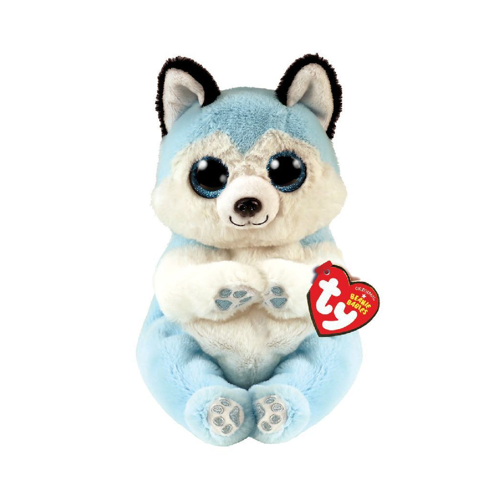 Ty beanie baby knuffel husky donder 15 cm
