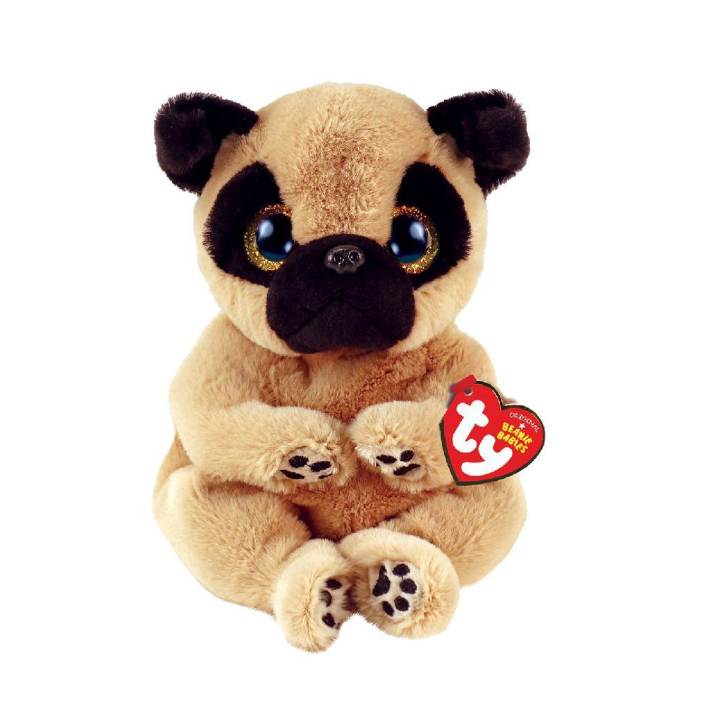 Ty Beanie Baby's Bellies Izzy Pug, 15 cm