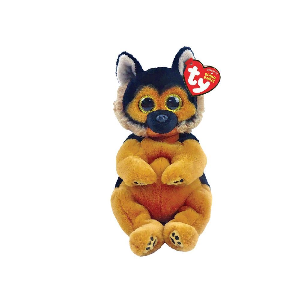 Ty Beanie Baby's Bellies Aas Duitse Herder, 15 cm