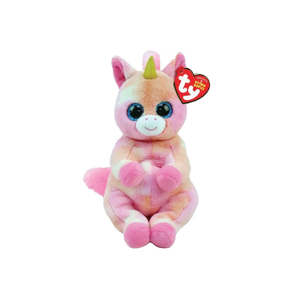 Ty Beanie Baby's Buikjes Skylar Eenhoorn, 15cm