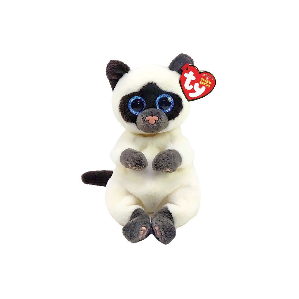 Ty beanie baby knuffel kat miso 15 cm