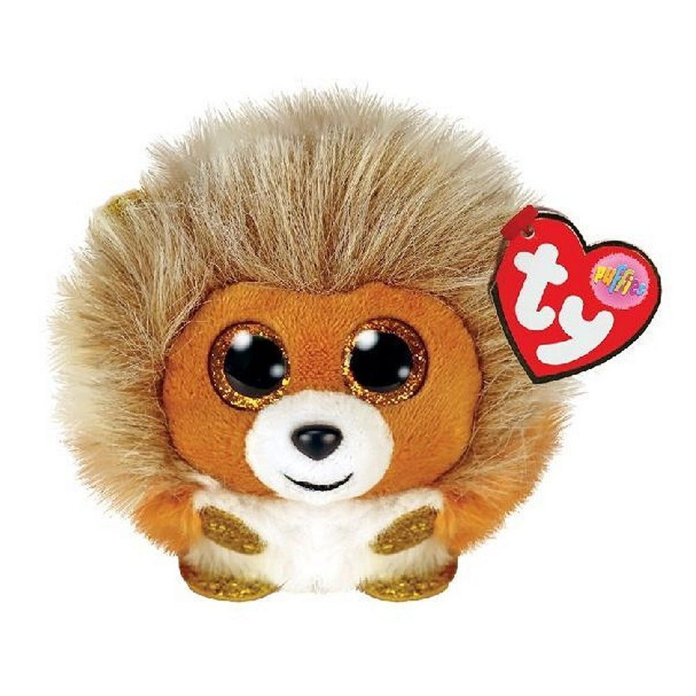 Ty beanie ty teeny puffies ceasar tan leeuw, 10 cm