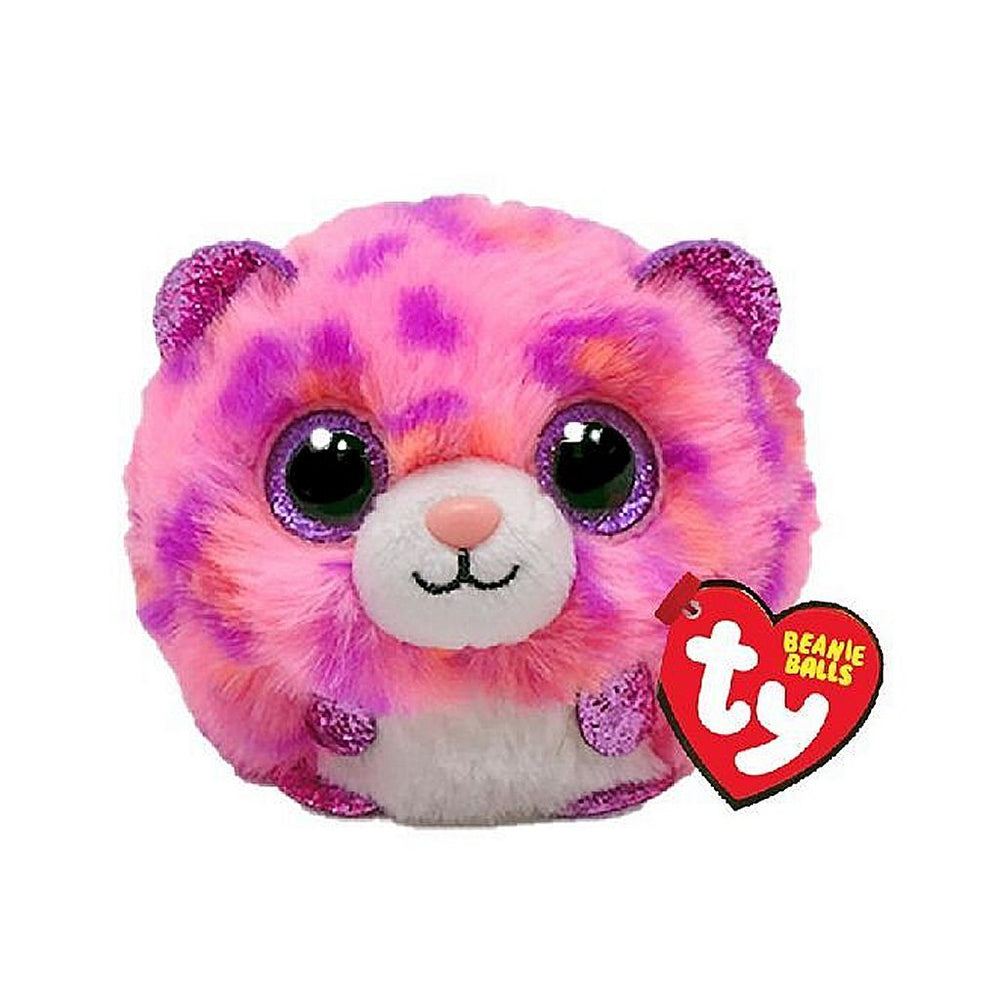 Ty beanie ty teeny puffies topaas luipaard, 10 cm