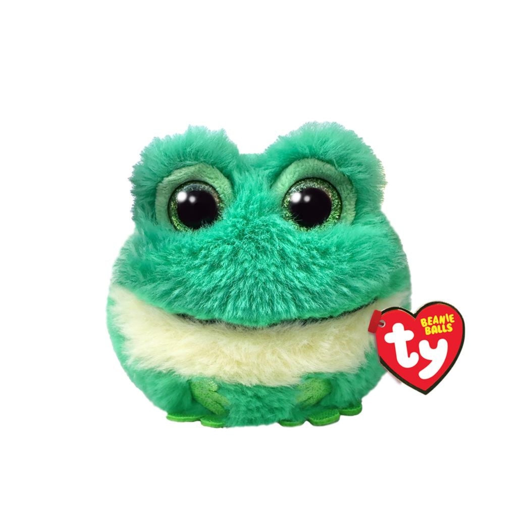 Ty beanie ty teeny puffies gilly frog, 10 cm