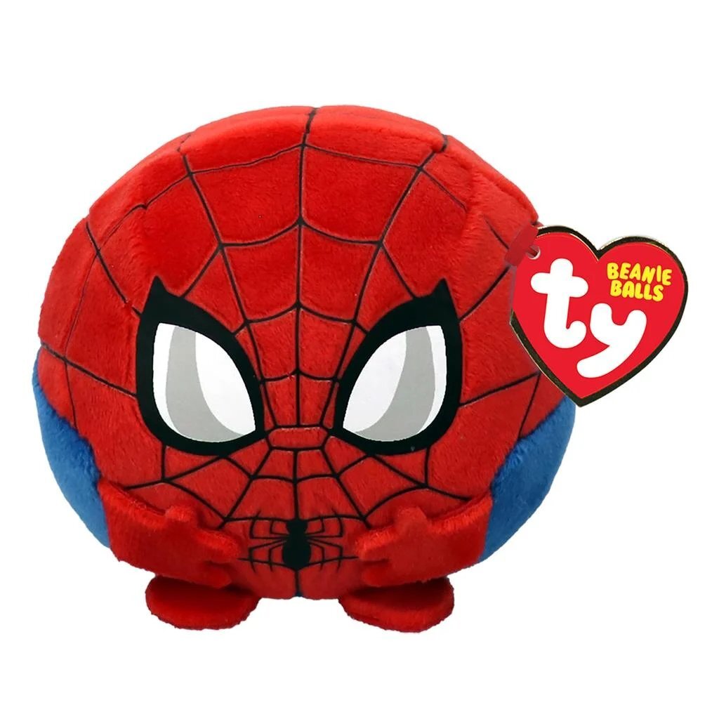 Ty Beanie Ty Teeny Puffies - Marvel Spiderman, 10 cm