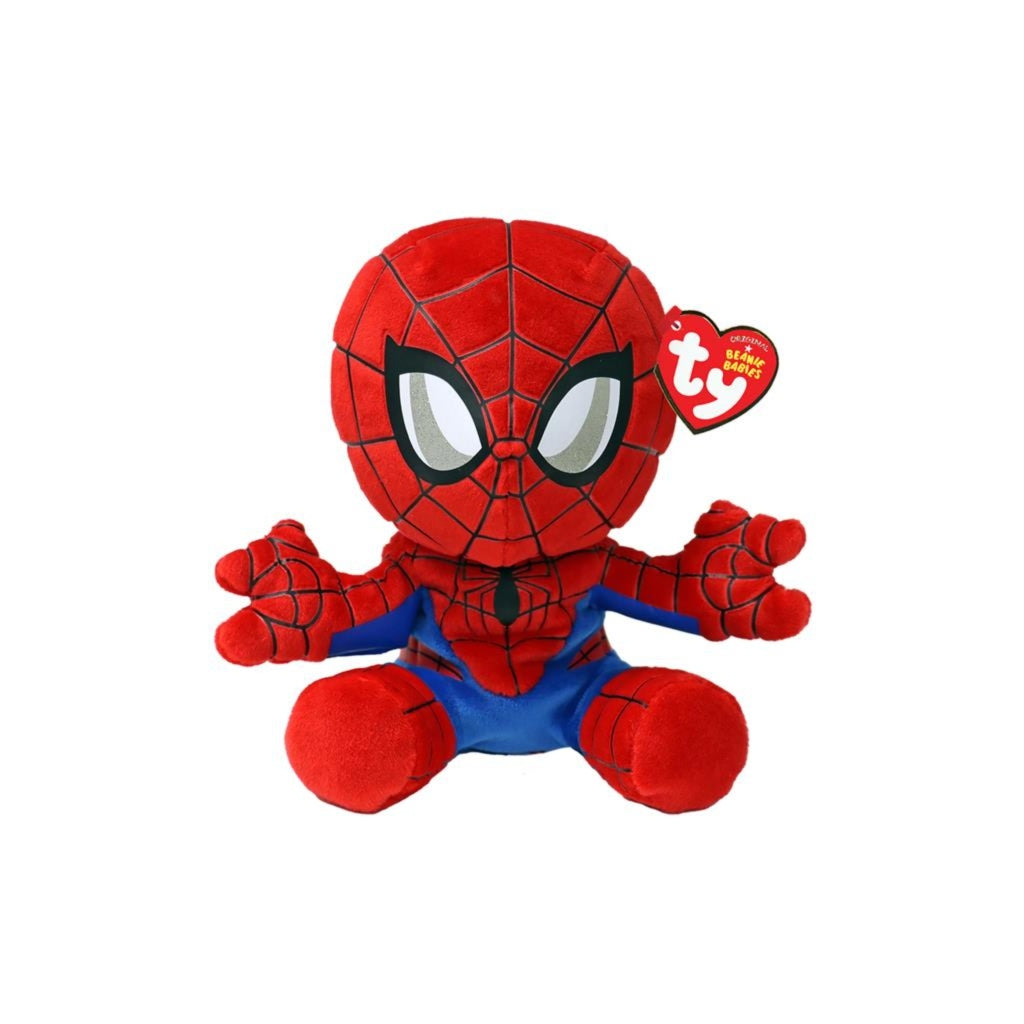 Ty Beanie Babies Marvel Spiderman zacht, 15 cm