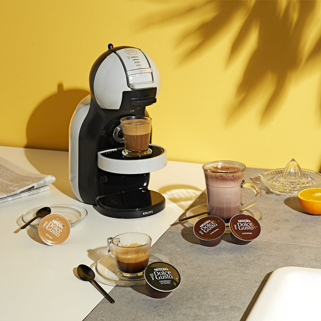 Krups kp123b nescaf eacute; dolce gusto mini me koffiecupmachine zwart RVS