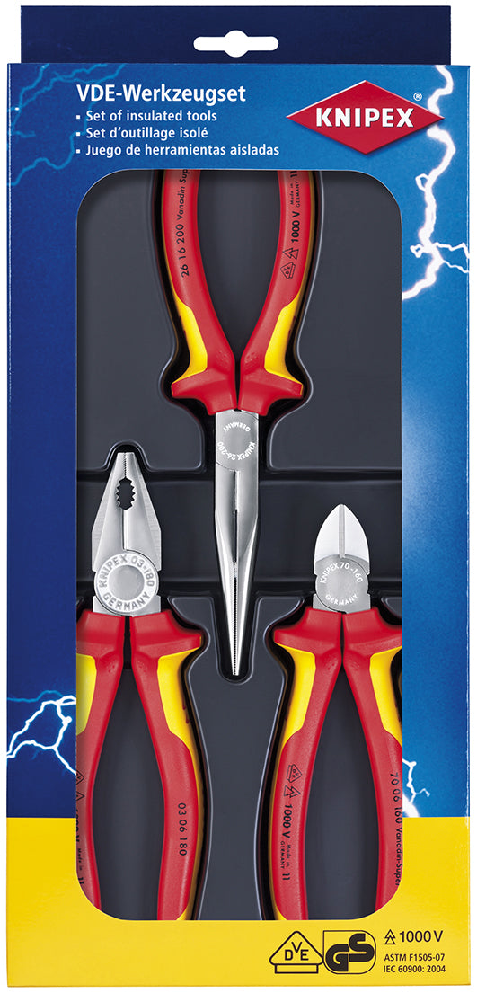 KNIPEX KNIPEX Elektroset 002012