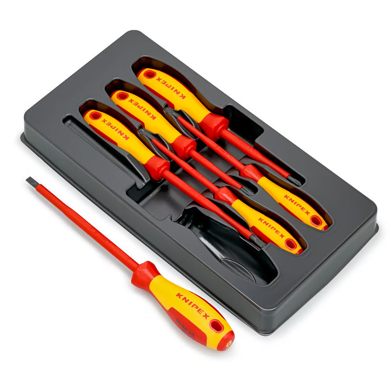 Knipex 00 20 12 v01 schroevendraaier set vde 6-delig