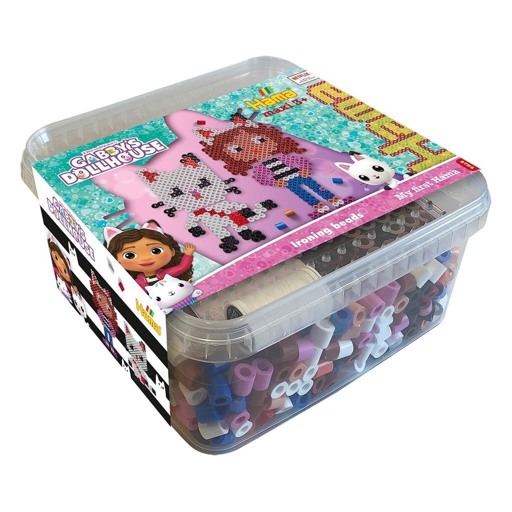 Hama strijkkralen maxi kralen gabby #039;s poppenhuis 900 stuks