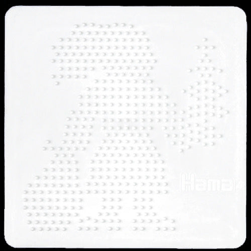 Hama strijkkralen grondplaat kerstman