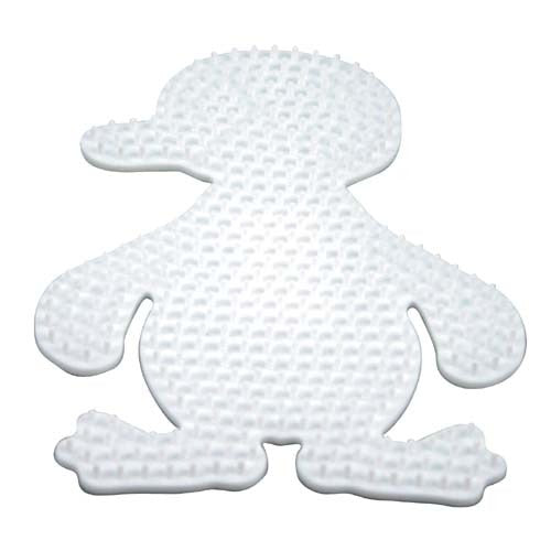 Hama strijkkralen grondplaat pinguin