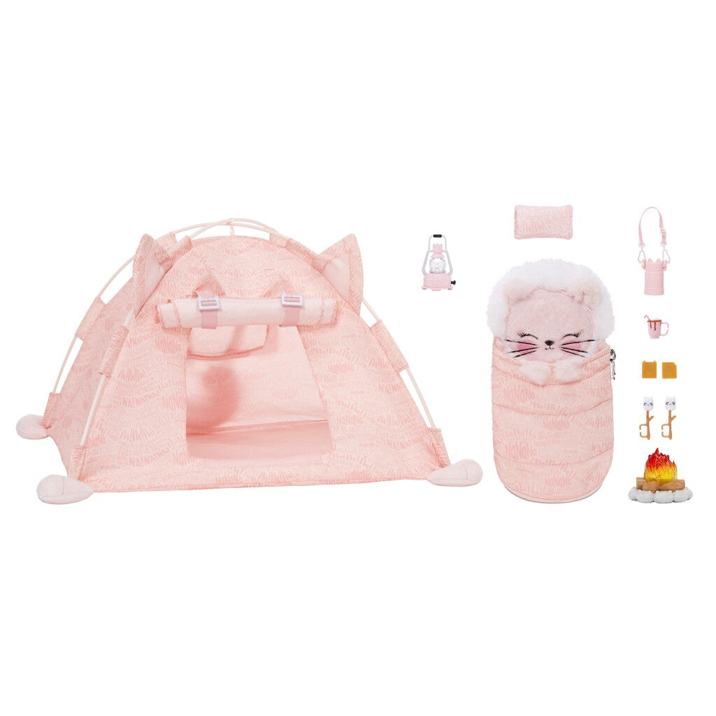 Mga na! nee! nee! verrassing kitty-cat kampeer speelset + licht