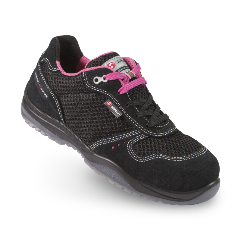 Sixton peak 91294-04 timba lg s1p esd zwart roze - maat 36 - 00.091.009.36