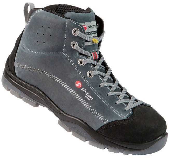 Sixton peak 93289-03 pasitos hoog s3 esd grijs zwart - maat 37 - 00.091.015.37