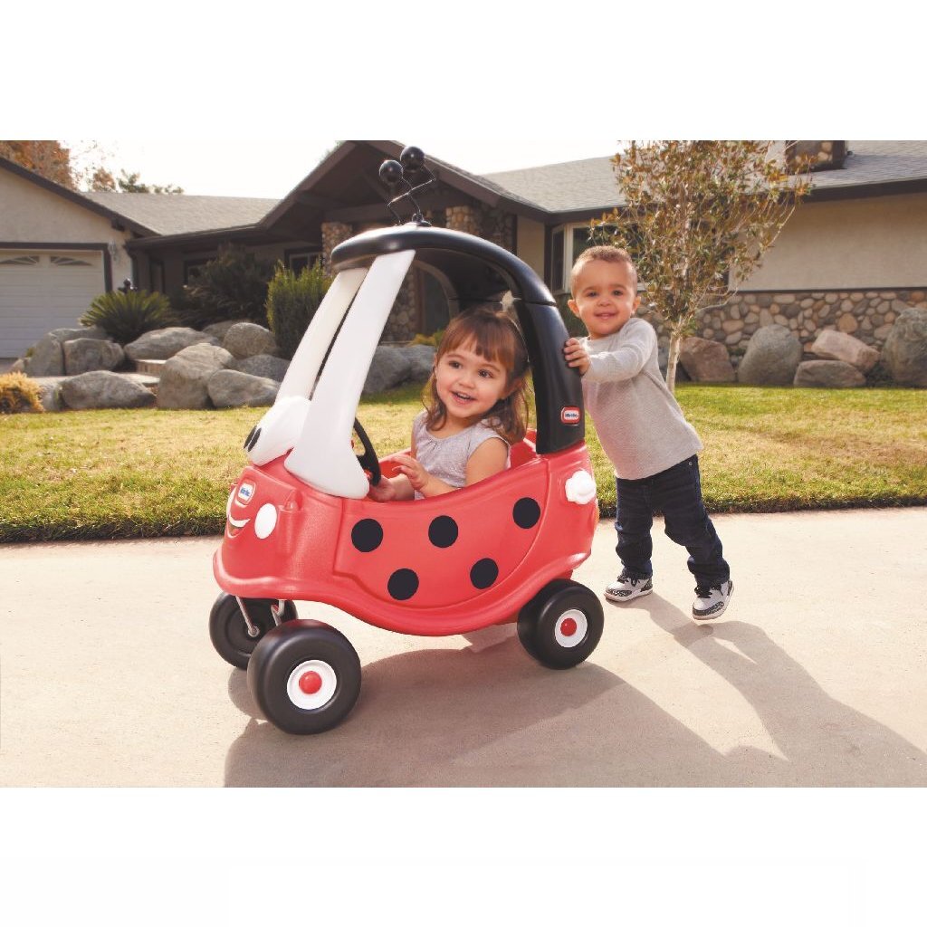 Little tikes loopauto gezellige coupe lieveheersbeestje 38x49,5x24 cm