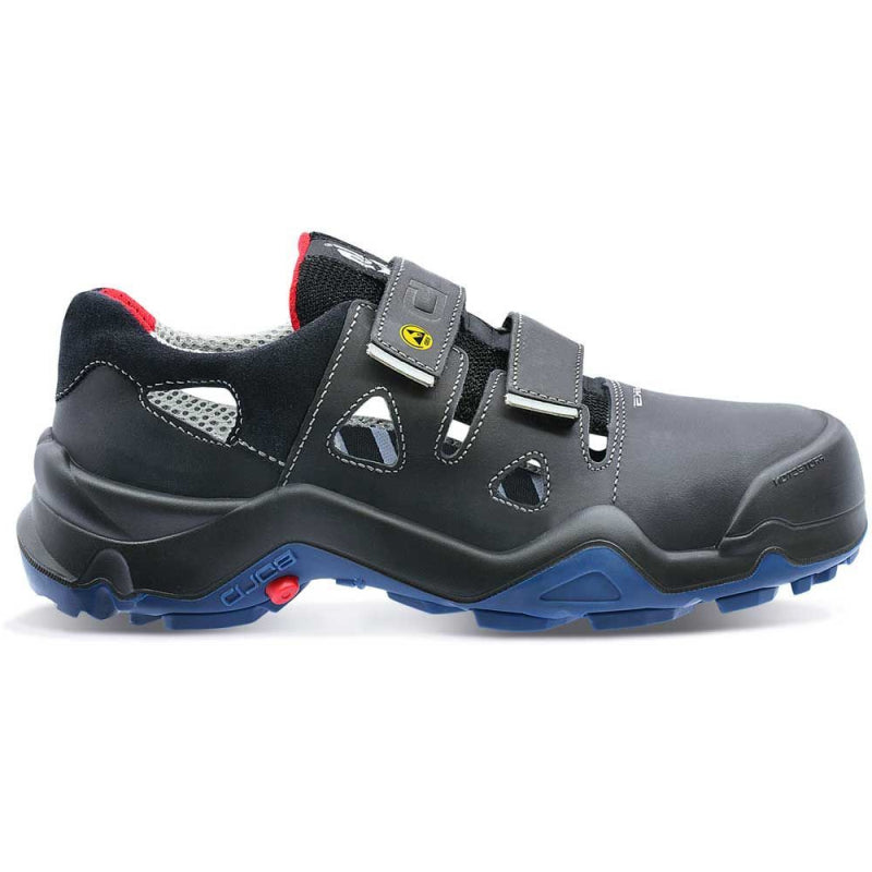Hks sandaal gamma 1 wtp s1p esd | zwart blauw | maat 48 - 00.162.047.48