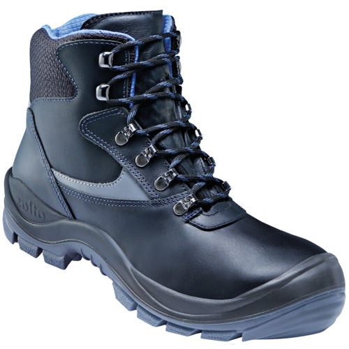 Atlas werkschoen ergo-med 500 blueline hoog s3 + kn | zwart w14 | maat 44 - 00.012.148.44