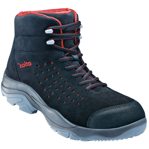 Atlas werkschoen sl 32 hoog s1 | zwart rood | maat 39 - 00.012.083.39