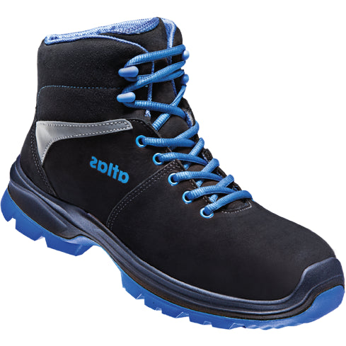 Atlas werkschoen sl 80 2.0 hoog s2 | zwart blauw w12 | maat 44 - 00.012.136.44