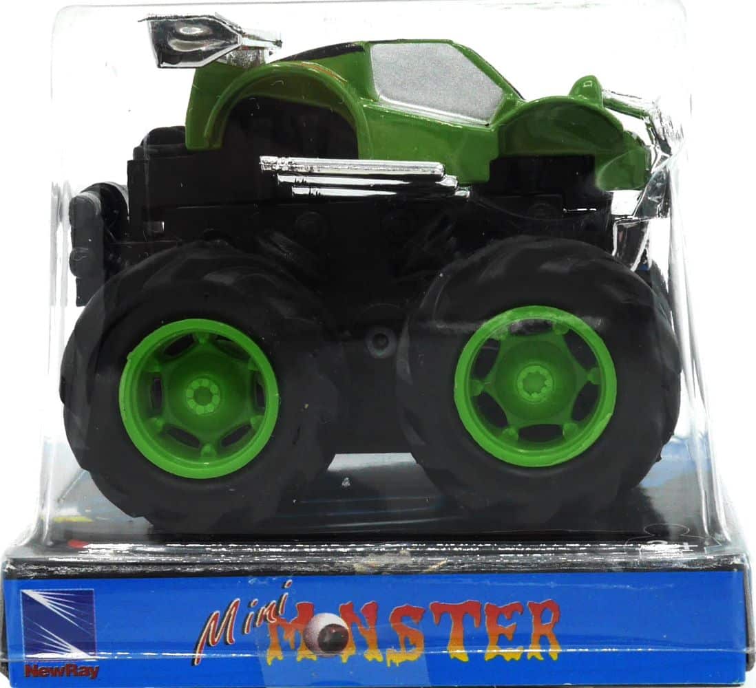 Mini monsterjam 4 wieltje auto met frictie