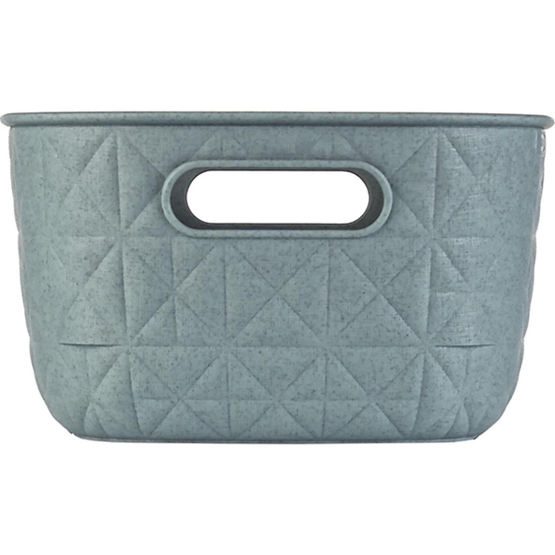 Curver softex opbergmand s 4l blauwgroen