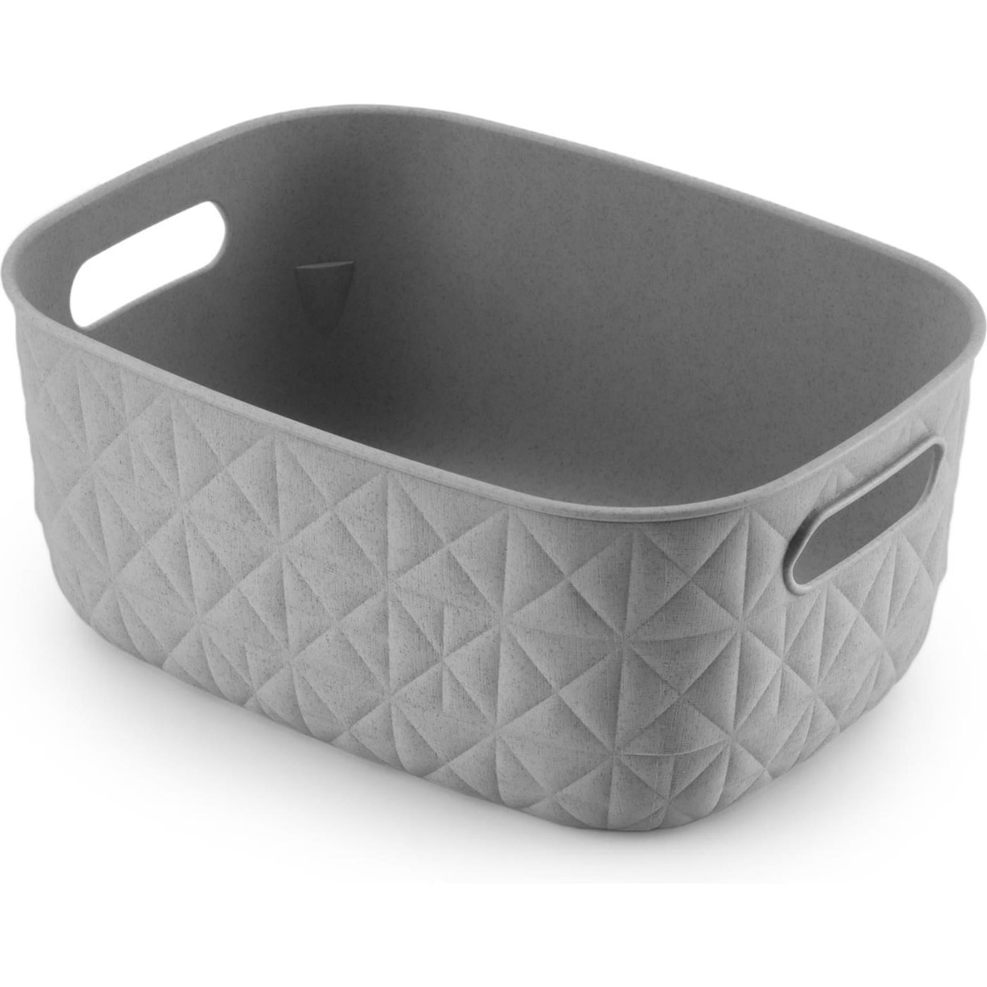 Curver softex opbergmand s 4l taupe