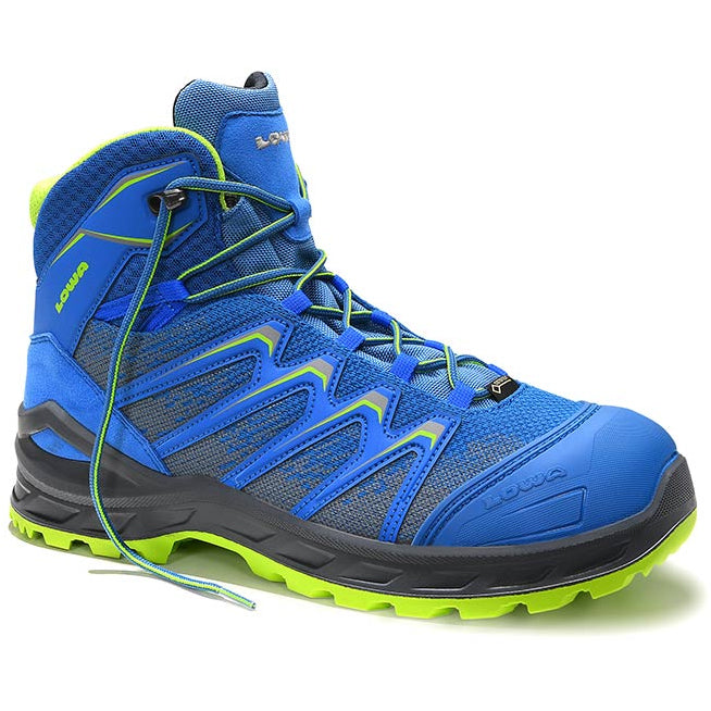 Lowa werkschoen larrox work gtx mid 5466 s3 | blauw | maat 41 - 00.159.004.41