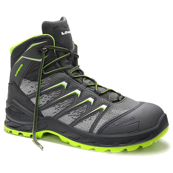 Lowa werkschoen larrox work gtx mid 5464 s3 | grijs | maat 40 - 00.159.006.40