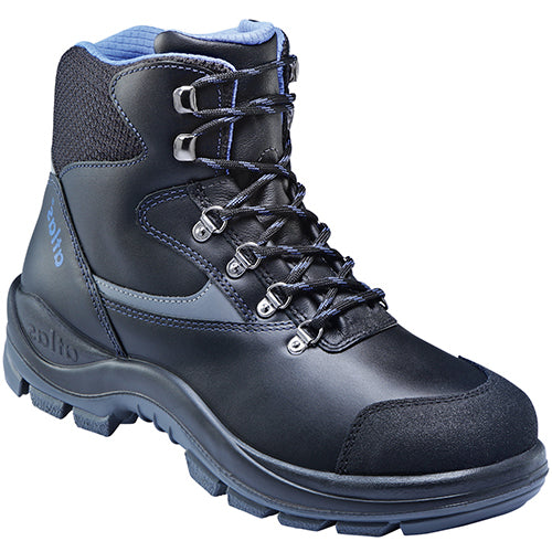 Atlas werkschoen big size 735 hoog s3 | zwart blauw | maat 52 - 00.012.156.52