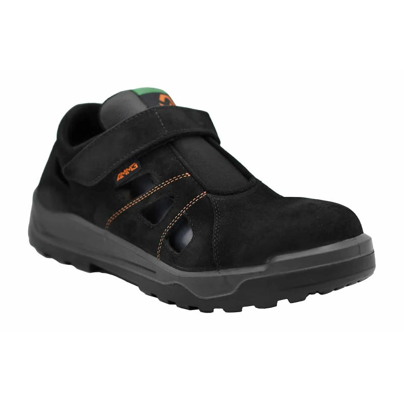 Emma werkschoen daytona d laag s1p metaalvrij | zwart grijs | maat 46 - 8715316147609