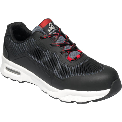 Emma werkschoen paris d laag s1p | zwart grijs | maat 42 - 8715316138676