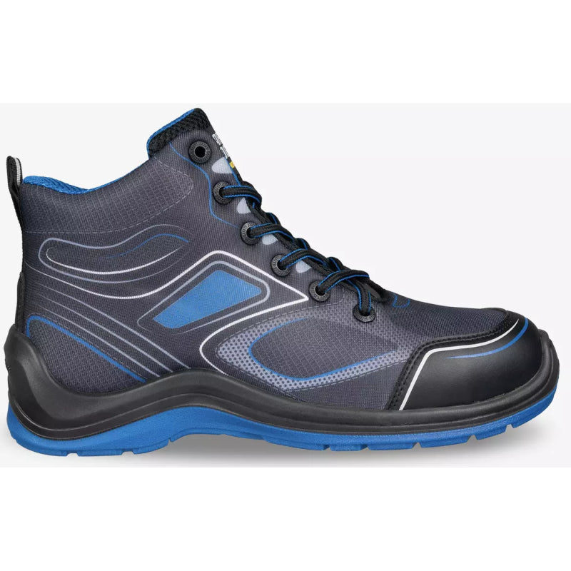 Ty safe jogger flow mid s1p | zwart blauw | maat 45 - 5401033491790